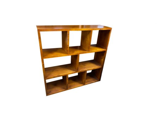 4×4 Cube Stained Bookcase