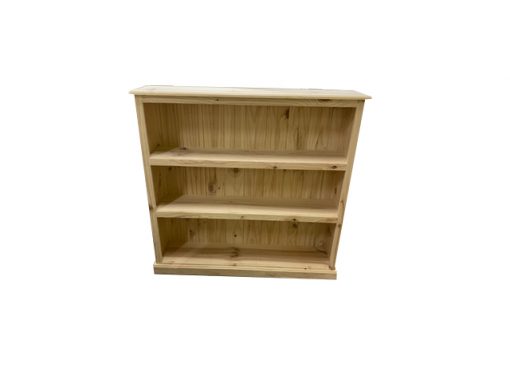 4×4 Deluxe Raw Pine Bookcase