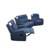 Virgo 3pc 2 seater recliner suite open