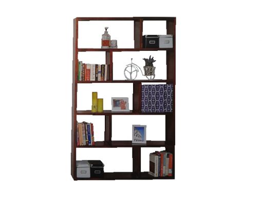 6×4 Cube Stained Bookcase